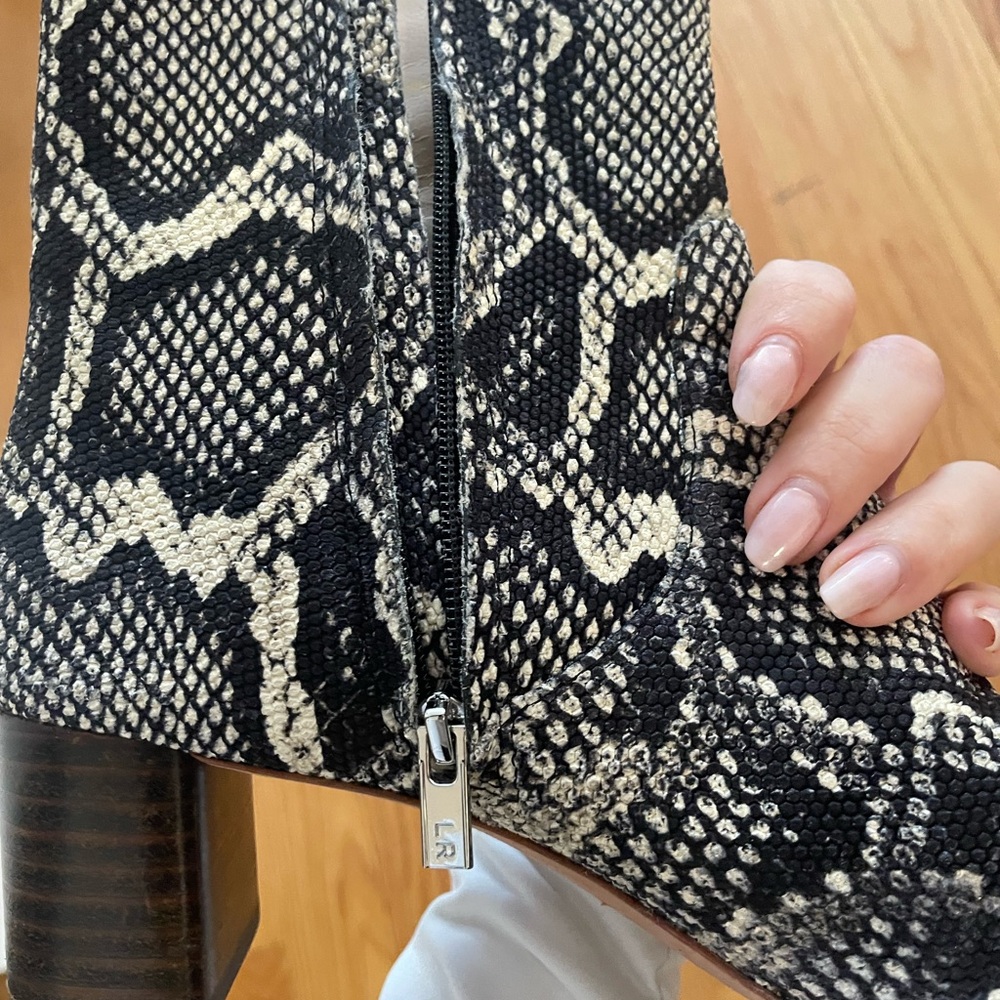 Loeffler Randall Python Booties - image 2